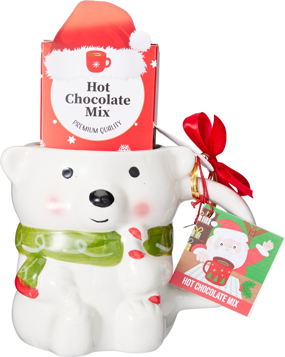 Polar Bear Mug with Hot Chocolate Mix Polar Bear Mug with Hot Chocolate Mix