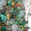 Christmas Tree String Lights - Aurora Multi-Coloured LED Sparkle lights