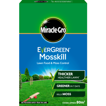 Miracle-Gro EverGreen Mosskill Lawn Food and Moss Control - 80m2