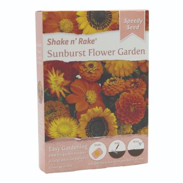 Speedy Seed 'Shake n Rake' Sunburst Flower Garden