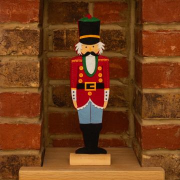 Traditional Wooden Nutcracker - Christmas Decoration 