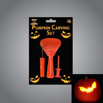 Halloween - 3 Piece Pumpkin Carving Set