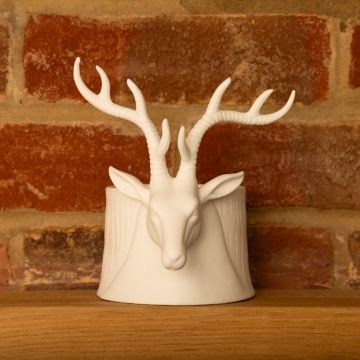 Reindeer Head Candle Holder - Christmas Decoration 