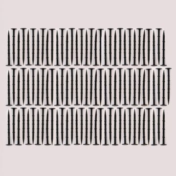 21cm Weed Membrane Pegs (Black) - Pack of 100