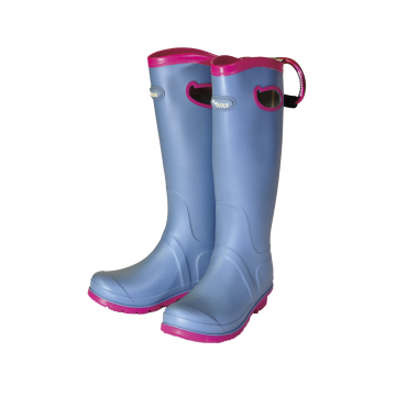 Blue & Pink Gardening Boots - Size 3