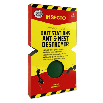 Insecto Pro Formula Bait Stations Ant & Nest Destroyer - 2 Pack