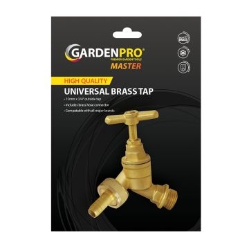 Garden Pro Master Universal Brass Tap