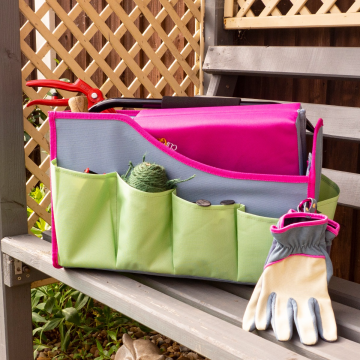 Pink & Blue Rigid Tool Bag
