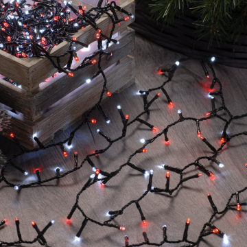 1000 Candy Cane Firefly Lights - Christmas Lights