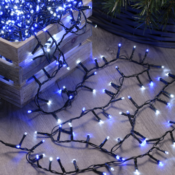 600 Arctic White Firefly Lights - Traditional Christmas