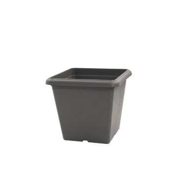 20cm Urban Grey Cube Pot