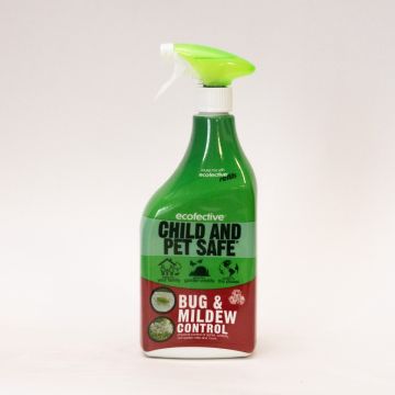 Ready to Use Bug & Mildew Control Spray - Pest and Powdery Mildew Prevention - 1L