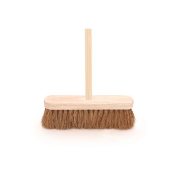 Heavy Duty Soft Yard and Garden Broom with Handle