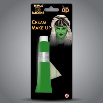 Halloween - Green Cream Make-up