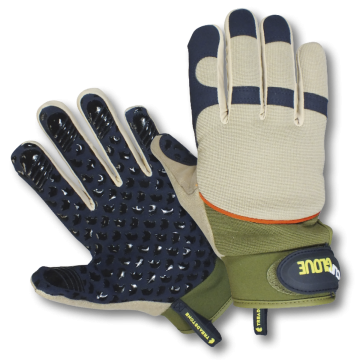 Premium Extreme Gripper Gardening Gloves (Mens Large) 
