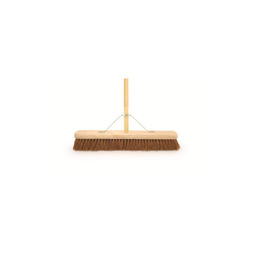 Large Heavy Duty Soft Yard and Garden Broom with Handle