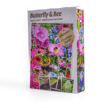 Shake n Rake Butterfly & Bee - Flower Seed Mixture - Perfect Gift!