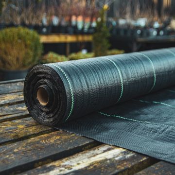 Heavy Duty Weed Membrane 2m x 50m - Black