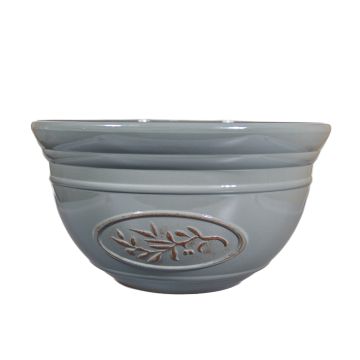 Grey Olive Bowl Planter (30cm)