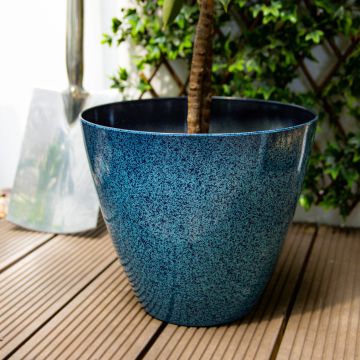 Fusion Savannah Planter - Ocean Blue - Large (30cm)