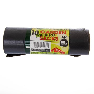 Tie Top Garden Sacks - 80 Litres