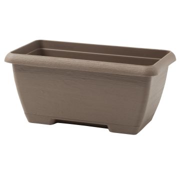 42cm Latte Mini Trough with Saucer