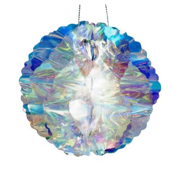 WINTER SALE - Holographic Honeycomb Ball - 25cm