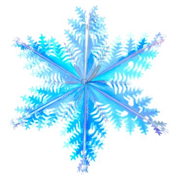 WINTER SALE - Holographic Snowflake - 60cm