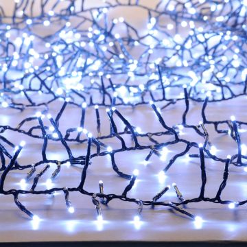 760 Cold White Multifunction Cluster Lights - Christmas Lights