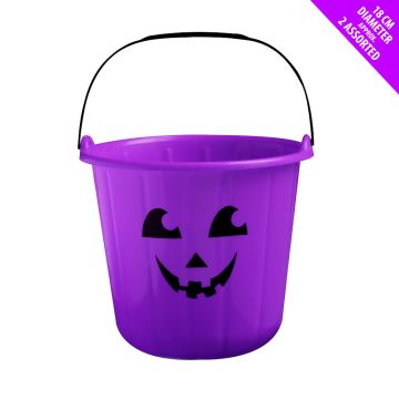 Halloween - Pumpkin Bucket - Purple