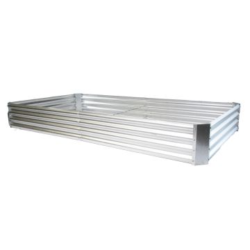 Raised Bed Garden Planter Rectangle (7.5ft x 4ft) - Galvanised