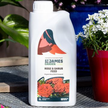 Rose & Shrub Fertiliser – Special Organic Feed for Roses & Flowering Shrubs