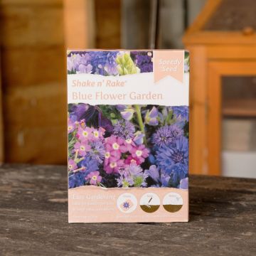 Shake n' Rake Blue Flower Garden