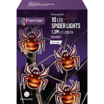 Halloween - LED Spider Lights