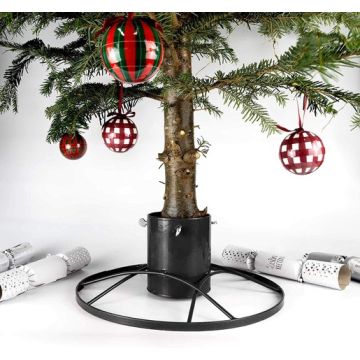 Contemporary Christmas Tree Stand in BLACK - for trees up to 8ft tall