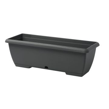 60cm Urban Grey Trough with Saucer