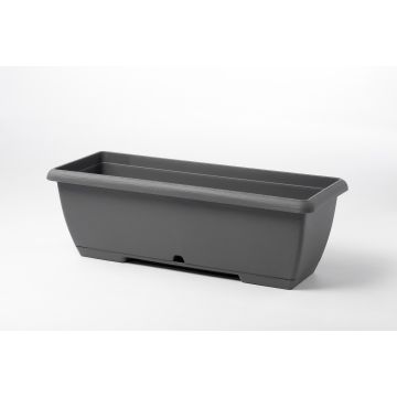 40cm Urban Grey Trough with Saucer