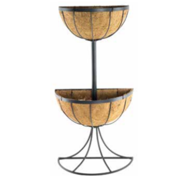 SPECIAL DEAL - Fountain Two Tier Wall Planter (72cm Tall)