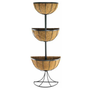 SPECIAL DEAL - Fountain Three Tier Wall Planter (110cm Tall)