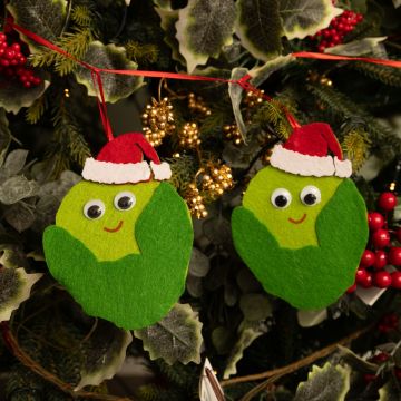 Sid the Sprout Bounting - Christmas Decoration 