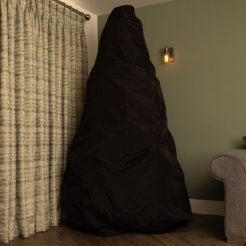 7ft Black Base Tree Cover - Christmas Decoration