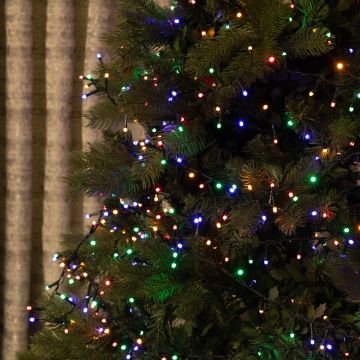 Glow Worm - 360 Multi - Coloured lights Christmas Tree String Lights