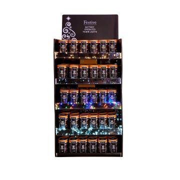 50 Battery Operated LED timer lights - Christmas Tree Lights