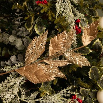 Champagne Gold Leaf - Christmas Floristry Decoration