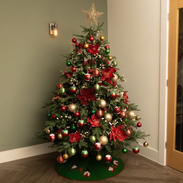 Prelit Brunswick Pine - Christmas Tree - Approx. 7ft