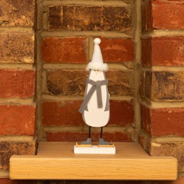 Tabletop Wooden Penguin - Christmas Decoration 