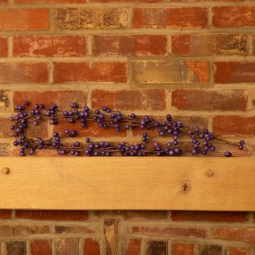 Purple Berry Garland - Christmas Home Decor 