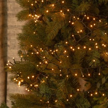 760 Antique Gold Sparkle Lights - Christmas Lights 