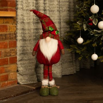 Red Standing Gonk - Christmas Decoration