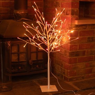 Winter Wishes Firefly LED Tree - 90cm - Christmas Decoration